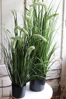 Letnia Pola, elegancka sztuczna kwitnąca trawa, wys.70cm 