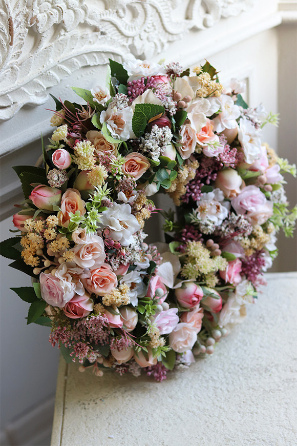 Selena, wiosenny wianek na drzwi