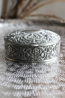 Kleopatra, owalne puzderko / szkatułka na biżuterię, wym.3.5x8.5x6.5cm