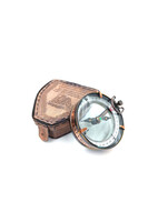 Captain, kompas magnetyczny do czytania map w etui