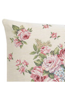 Rose Palace Beige, poszewka gobelinowa dwustronna