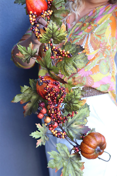 Jesienna Aura, jesienna girlanda dekoracyjna