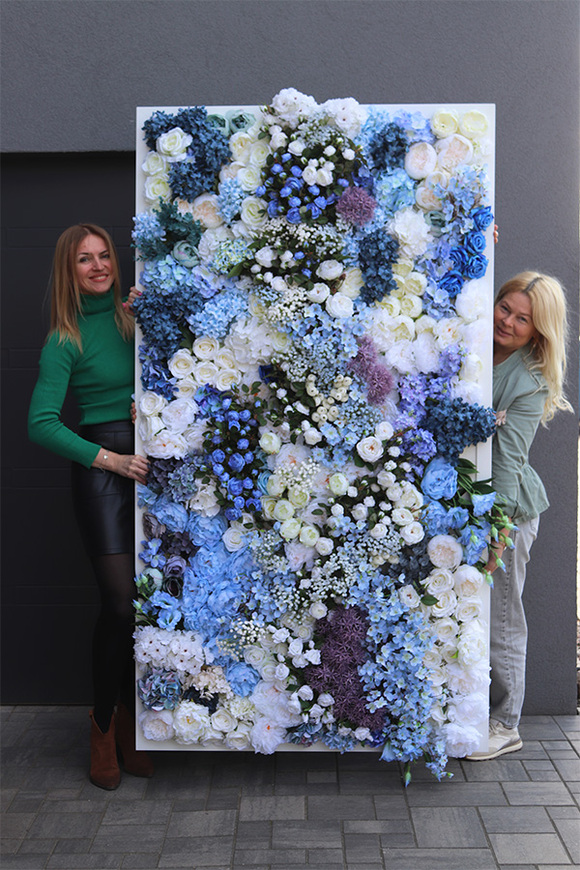 Hellera Blue, jednostronna rama dekoracyjna