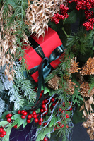 Xmas Gabinetto, dekoracyjny panel świąteczny