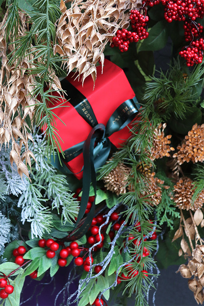 Xmas Gabinetto, dekoracyjny panel świąteczny