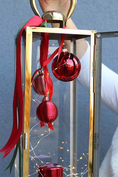 Angelo Christmas, świąteczna dekoracja LED w lampionie