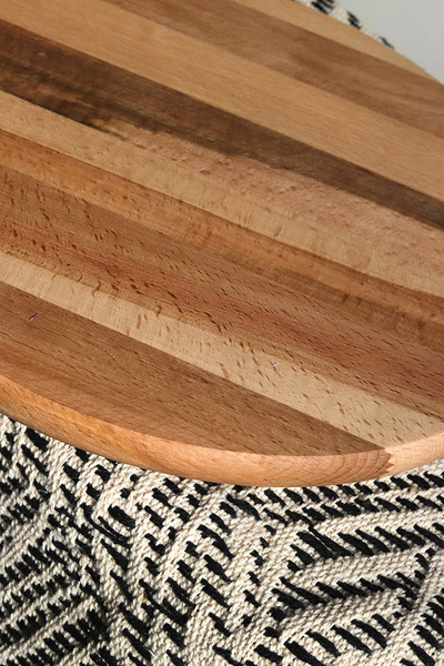 Bamboo, drewniana patera obrotowa