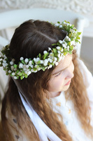 Sakramento 2, komunijny kwiatowy wianek na głowę, rozmiar uniwersalny