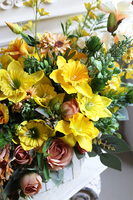 Wiosenne Rabaty, dekoracja nagrobna w skrzynce