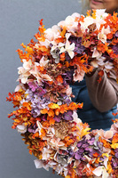 Grenita, duży jesienny wianek