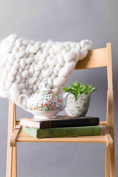 Jocoso, osłonka ceramiczna doniczka