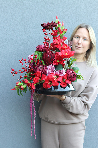 Czerwona Poświata, zestaw dekoracji nagrobnych