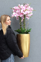 Pink Orchid Złota Bajka, sztuczny storczyk podłogowy