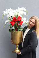 Winter Decoratoria, zawieszka świąteczna dekoracja na donicę