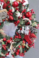 bajeczny wianek świąteczny Merry Xmas with tenDOM