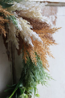 delikatny wianek na obręczy, Subtelle Naturia, śr.37cm 