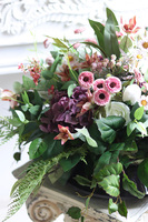 Merano, kompozycja nagrobna w naczyniu