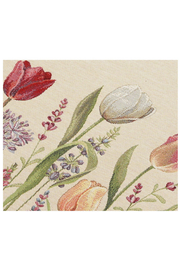 Tulipany, wielkanocny bieżnik gobelinowy