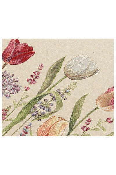 Tulipany, wielkanocny bieżnik gobelinowy