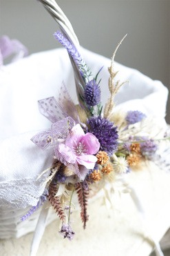 Silvietta Very Perri, dekorowany koszyczek wielkanocny, wys.25cm