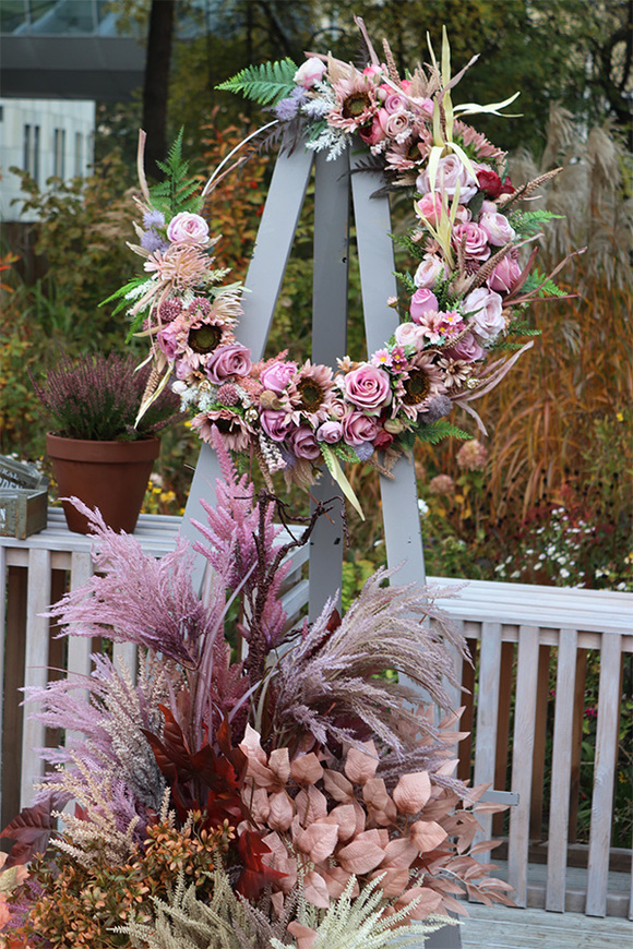 wianek na obręczy Fettana Subtelle