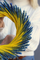 Ukraińskie Pola 2, wianek dekoracyjny z suszu