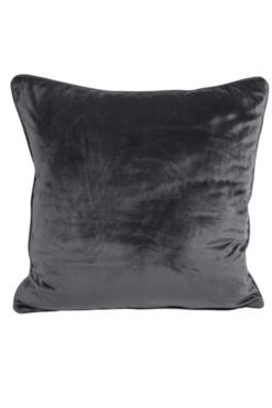 poszewka dekoracyjna Welwetowa Czerń, wym.45x45cm