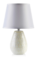 lampa stołowa z ceramiczną podstawą, Letti Beige, wys.30cm