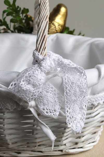 Helie Vintage, dekorowany koszyczek wielkanocny