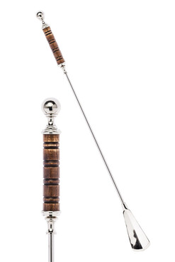 Wiltshire, elegancka łyżka do butów, metalowa, dł.63cm