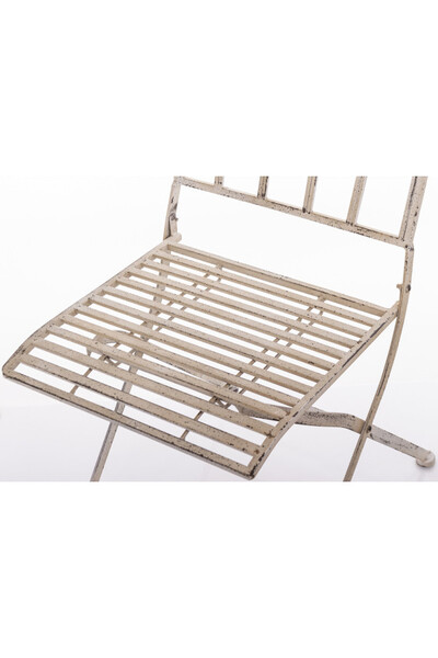 Denton, metalowe krzesło ogrodowe