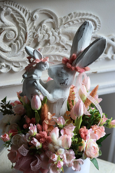 flowerbox Miłość Matki, wielkanocny stroik