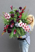 El Dorado Fiberglass, egzotyczna kompozycja kwiatowa