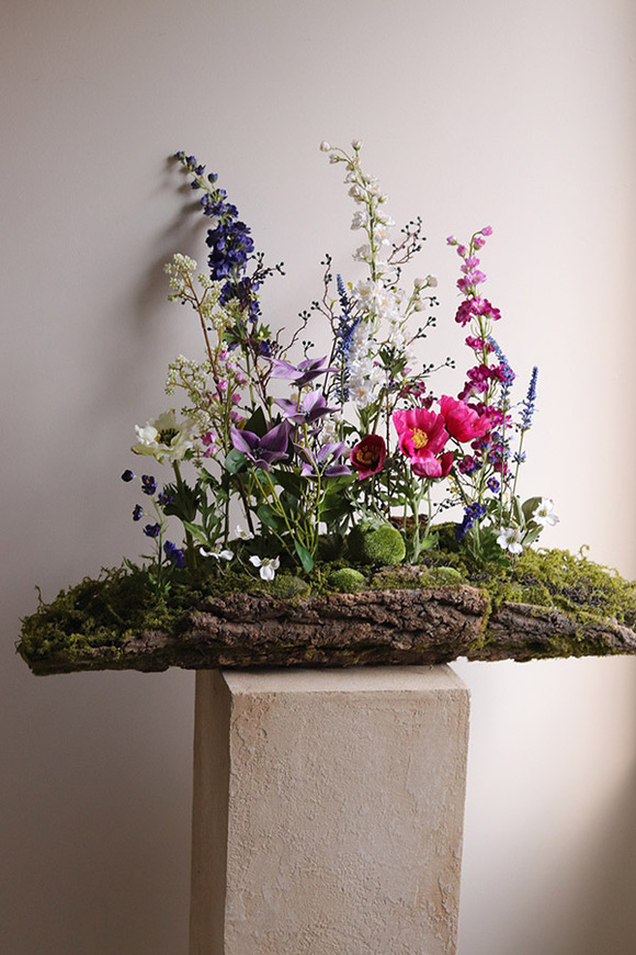 Meadow Wood, wiosenna dekoracja kwiatowa