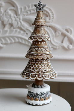 Gingerbread Kjell, świąteczna figurka choinka F, wys.32.5cm