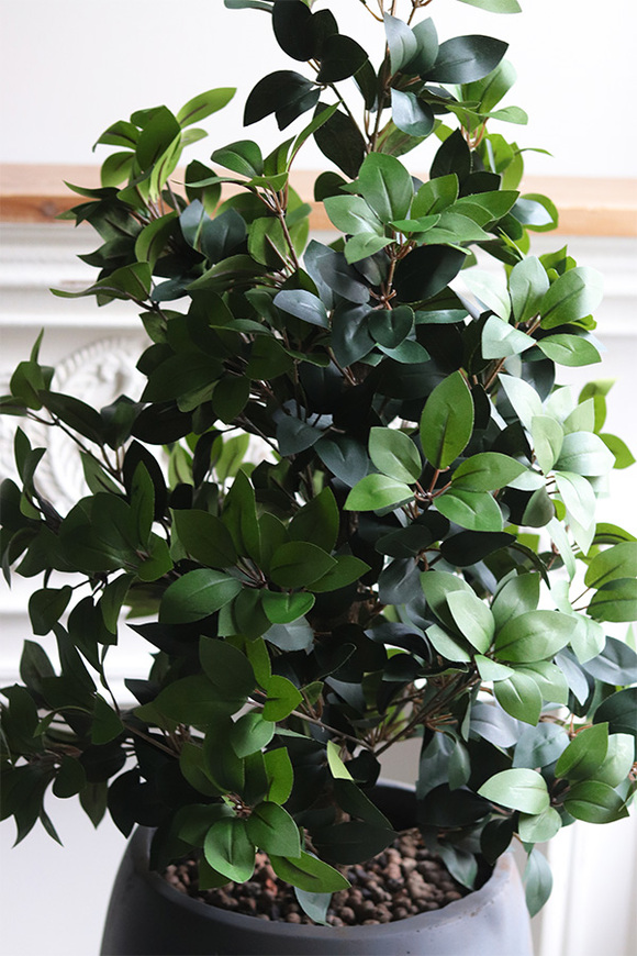 Bonsai Concrete, sztuczne drzewko w betonowej donicy