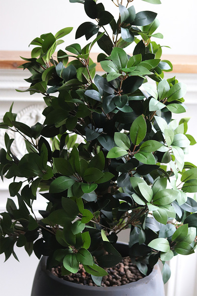 Bonsai Concrete, sztuczne drzewko w betonowej donicy