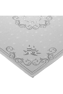 Tradizione d'Argento, świąteczny obrus gobelinowy, 95x95cm