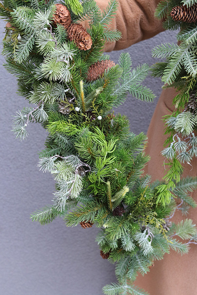 Zimowy Szlak, zimowa girlanda dekoracyjna