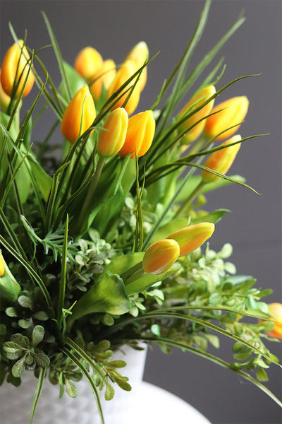 Żółte Tulipany, wiosenna kompozycja kwiatowa