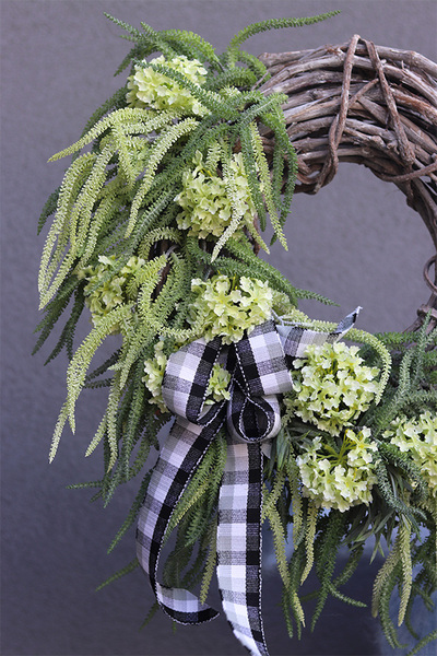 Zielona Kalina, wiosenny wianek