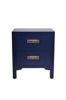 Tribeca, komoda z dwiema szufladami, granatowa