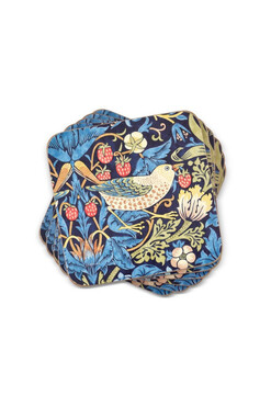 S'berry Thief Blue, podkładki korkowe, małe, 6szt