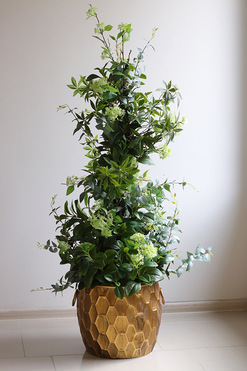 New Green Aguilera, drzewko sztuczne kolumnowe w donicy, wys.150cm