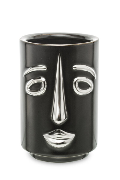 Personal Glamour ceramiczny wazon z twarzą
