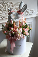 flowerbox Miłość Matki, wielkanocny stroik