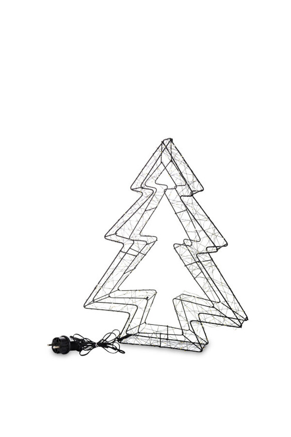 Modern Glamm, świąteczna figurka choinka LED