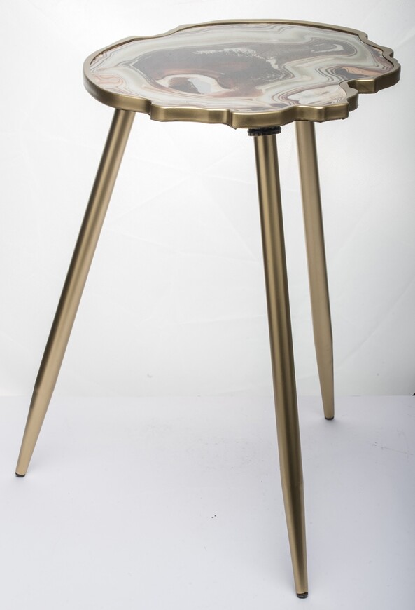 stolik kawowy Ametyst Bright, wym.61x50x38cm