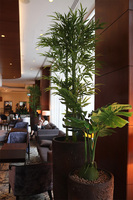 drzewko sztuczne w wysokiej donicy, Bambus Etna