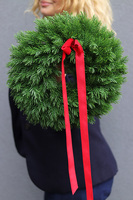 Simple Xmas, świąteczny wianek dekoracyjny